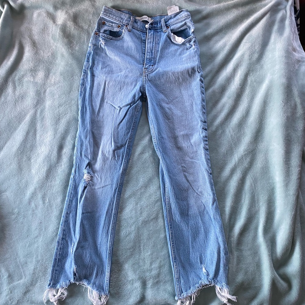 COPY - Abercrombie & Fitch ultra high rise jeans
